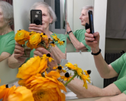 Flower Selfie
